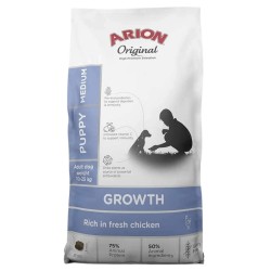 ARION Original Growth Chicken Puppy Medium Breeds 12 kg