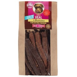 MILORD Meat Cookies - Suszone mięsne ciastka - Cięlęcina z bananem 80g