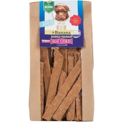 MILORD Meat Cookies - Suszone mięsne ciastka - Dorsz z Bananem 80g