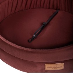 RECOBED Legowisko Baly Samochodowe bordo rozmiar 3: 52 x 47 cm