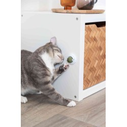 TRIXIE Kulka z kocimiętki z uchwytem do przyklejania 5 cm