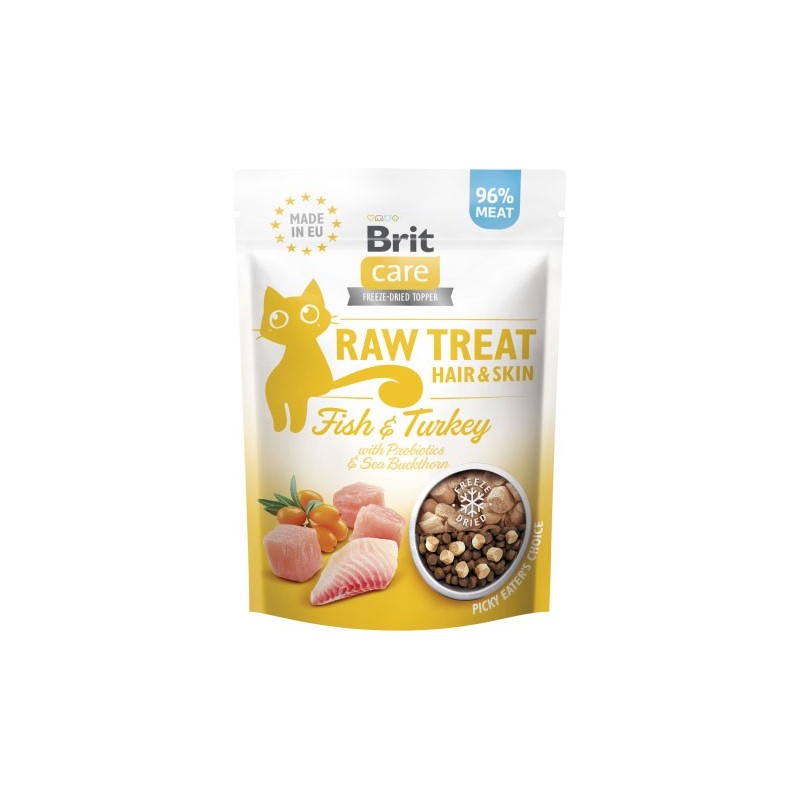 BRIT Raw Treat Cat Hair and Skin 40g
