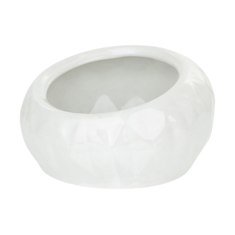 BARRY KING Miska dla kota/psa ceramiczna 13 cm - biała