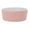 BARRY KING Miska ceramiczna dla kota/psa wzór plaster miodu - różowa 12 cm