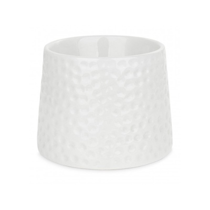 BARRY KING Miska ceramiczna dla kota podwyższona 11 cm - biała