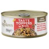 APPLAWS Dog Taste Toppers in Broth Pierś z Kurczaka z Wątróbką Wołową, Dynią, Marchewką i Groszkiem 156g