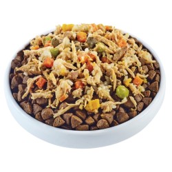 APPLAWS Dog Taste Toppers in Broth Pierś z Kurczaka z Wątróbką Wołową, Dynią, Marchewką i Groszkiem 156g