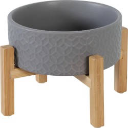 ZOLUX KERAMO SOLO Miska ceramiczna - szary 300 ml