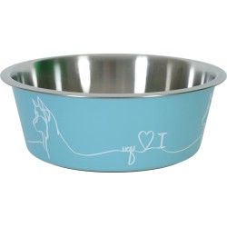 ZOLUX LOVE Antypoślizgowa Miska dla psa - niebieski 400 ml
