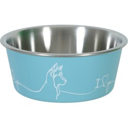 ZOLUX LOVE Antypoślizgowa Miska dla psa - niebieski 400 ml