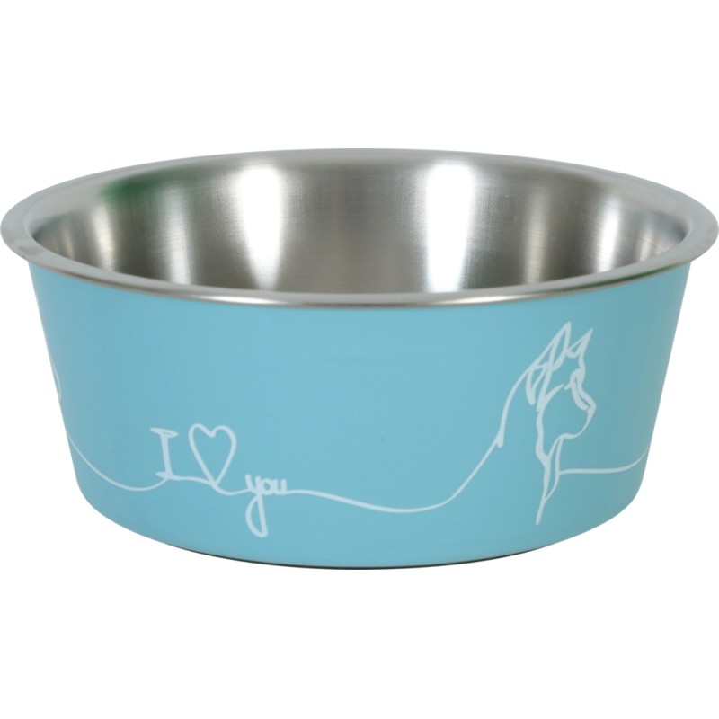 ZOLUX LOVE Antypoślizgowa Miska dla psa - niebieski 750ml