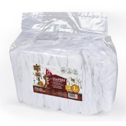 BARRY KING Pieluchy dla psów - 12 szt S