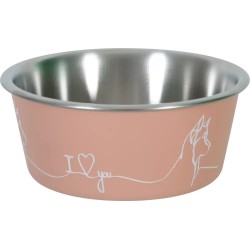 ZOLUX LOVE Antypoślizgowa Miska dla psa - łososiowy 1700ml