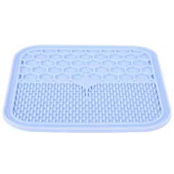 ZOLUX Silikonowa mata do lizania - niebieska 21,1 x 21,1 cm