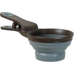 ZOLUX Miarka 2w1 z klipsem do karmy - szary M