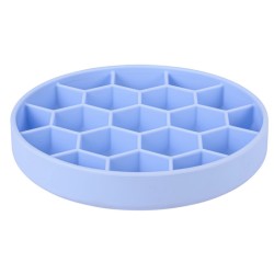 ZOLUX Silikonowa miska spowalniająca jedzenie - niebieska M