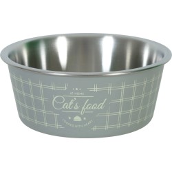 ZOLUX FOOD Antypoślizgowa miska dla kota 400ml - szary