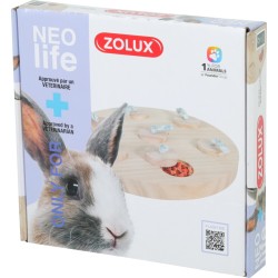 ZOLUX NEOLIFE Drewniany talerz na przysmaki królika