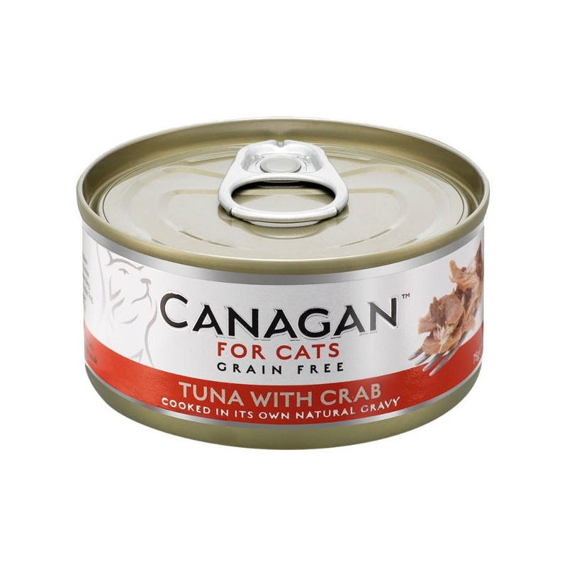 CANAGAN Cat Can Tuna with Crab - Tuńczyk z Krabem 75g (puszka)