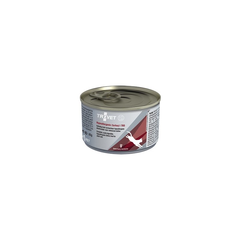 TROVET Cat TRD Hypoallergenic Turkey (puszka) 6x 200g