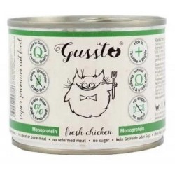 GUSSTO Cat - Fresh Chicken (puszka) 200g