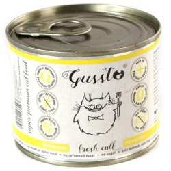 GUSSTO Cat - Fresh Calf (puszka) 200g