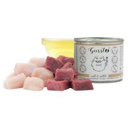 GUSSTO Cat - Fresh Calf and Rabbit (puszka) 200g