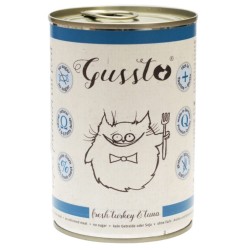 GUSSTO Cat - Fresh Turkey and Tuna (puszka) 400g