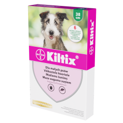 BAYER Obroża Kiltix dla psów 38 cm