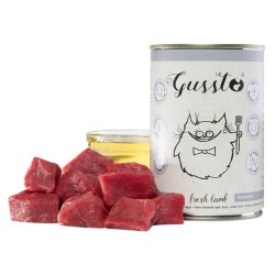 GUSSTO Cat - Fresh Lamb (puszka) 400g