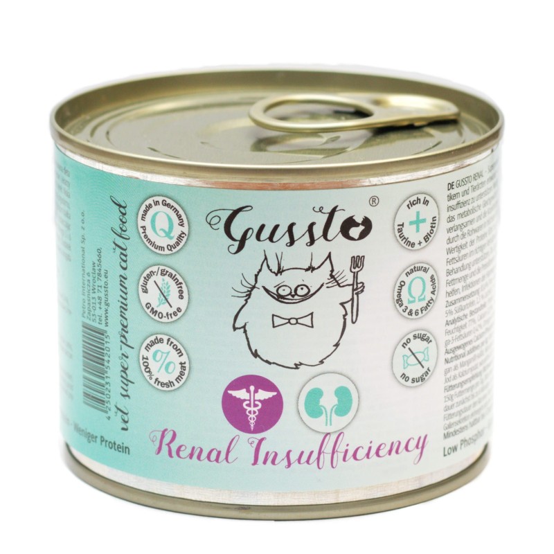 GUSSTO Cat - Renal 200g (puszka)