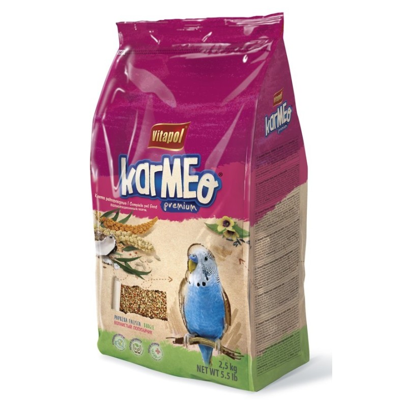 VITAPOL Karmeo Premium - Karma dla papużki falistej 2,5kg