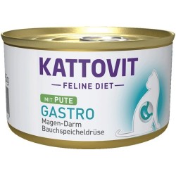 KATTOVIT Feline Diet Gastro Indyk 85g puszka
