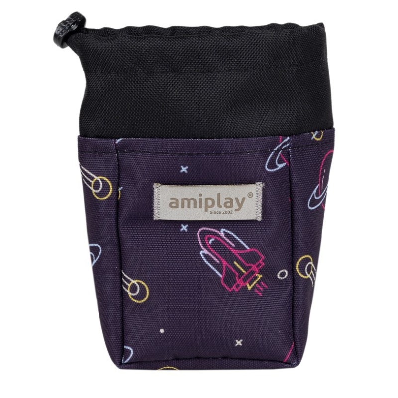 AMIPLAY BeSpace Torebka na przysmaki - Neon