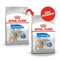 ROYAL CANIN CCN Mini Light Weight Care 8kg PROMO Uszkodzenie ubytek