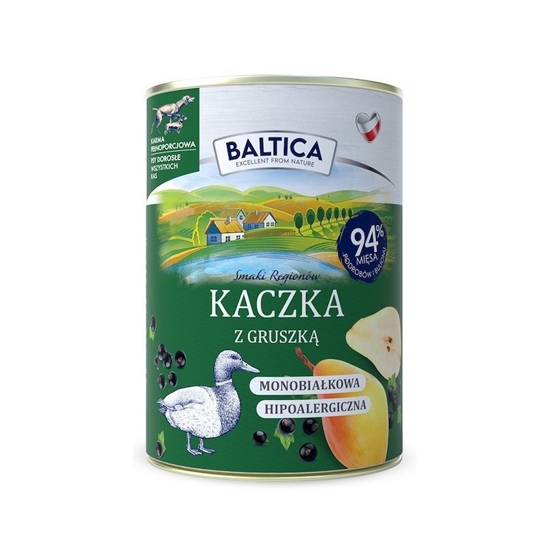 BALTICA SMAKI REGIONÓW Kaczka z gruszką 400g