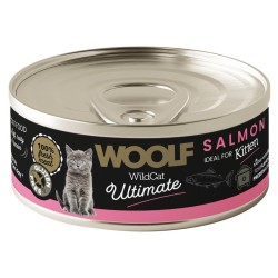 WOOLF Wild Cat Ultimate Can Kitten Salmon Pate - łosoś 85g