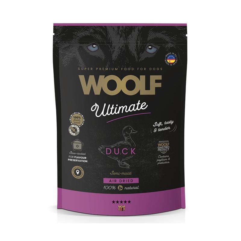 WOOLF Ultimate Soft Dog Duck - kaczka 1kg