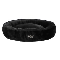 DINGO HugMe Okrągłe Legowisko 62 cm - czarne