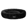 DINGO HugMe Okrągłe Legowisko 62 cm - czarne