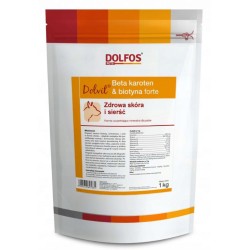 DOLFOS Beta karoten & biotyna forte - suplement diety dla psów - 90 tabletek mini PROMO Krótki termin