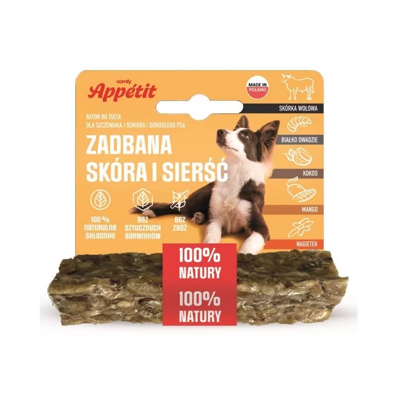 COMFY APPETIT Gryzak Baton Zdrowa Skóra i Sierść 12cm 40g