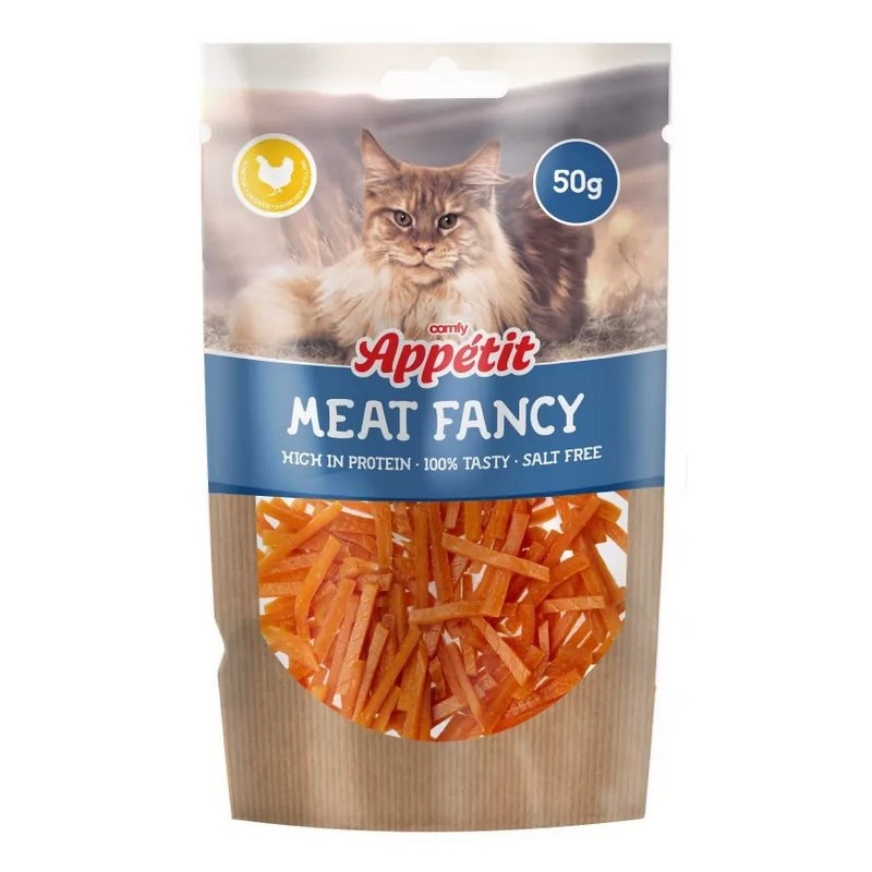 COMFY APPETIT Meat Fancy dla kota - paski z kurczaka 50g