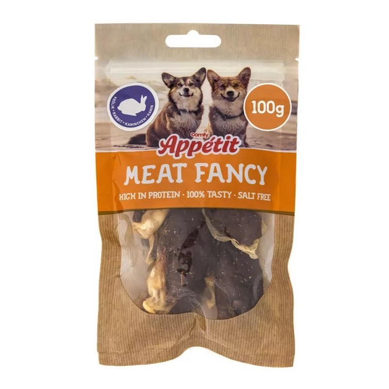COMFY APPETIT Fancy Ucho królicze 100g