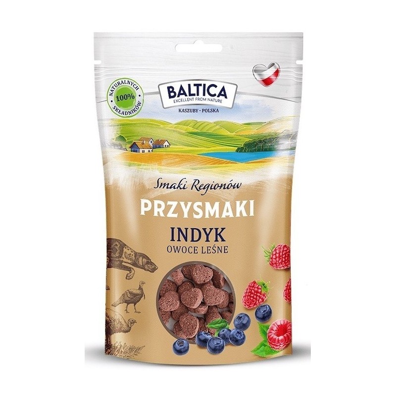 BALTICA PRZYSMAKI REGIONÓW Indyk z owocami leśnymi 100g