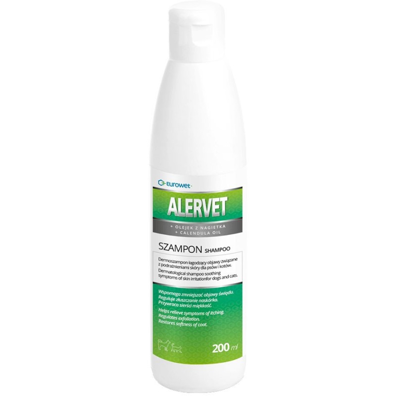 EUROWET Alervet - szampon łagodzący podrażnienia skóry 500ml