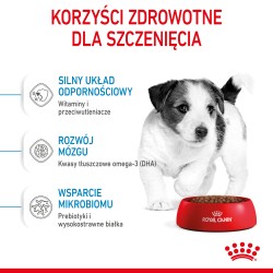 ROYAL CANIN SHN Mini Puppy 8kg Uszkodzenie