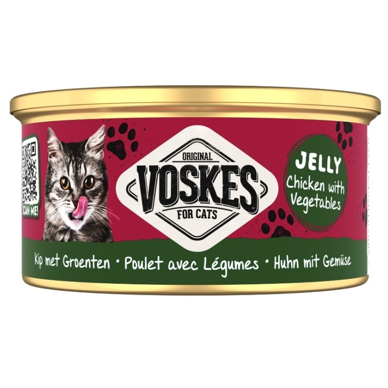 VOSKES Kurczak z Warzywami w galaretce 85g