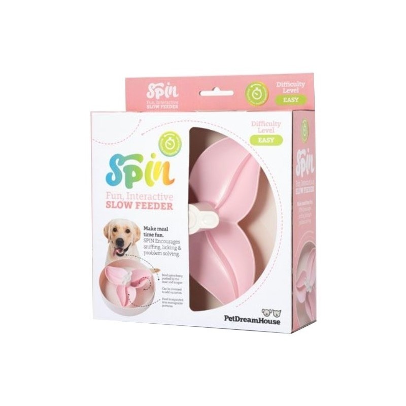 PET DREAM HOUSE Spin Wkład do miski Bougainvillea - baby pink level 1