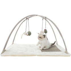 TRIXIE Drapak Junior – mata 60 x 33 x 42 cm - jasnoszary